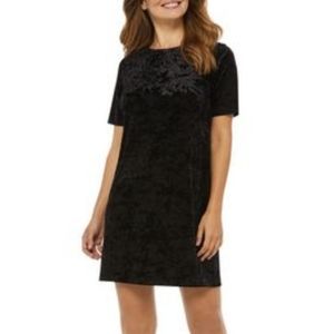 GEORGE velvet shift dress